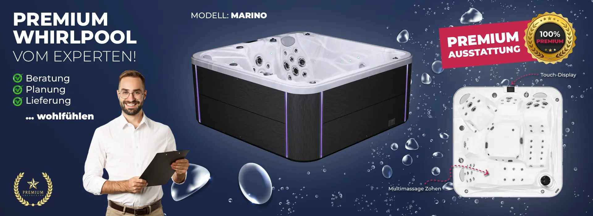 Outdoor Whirlpool Marino