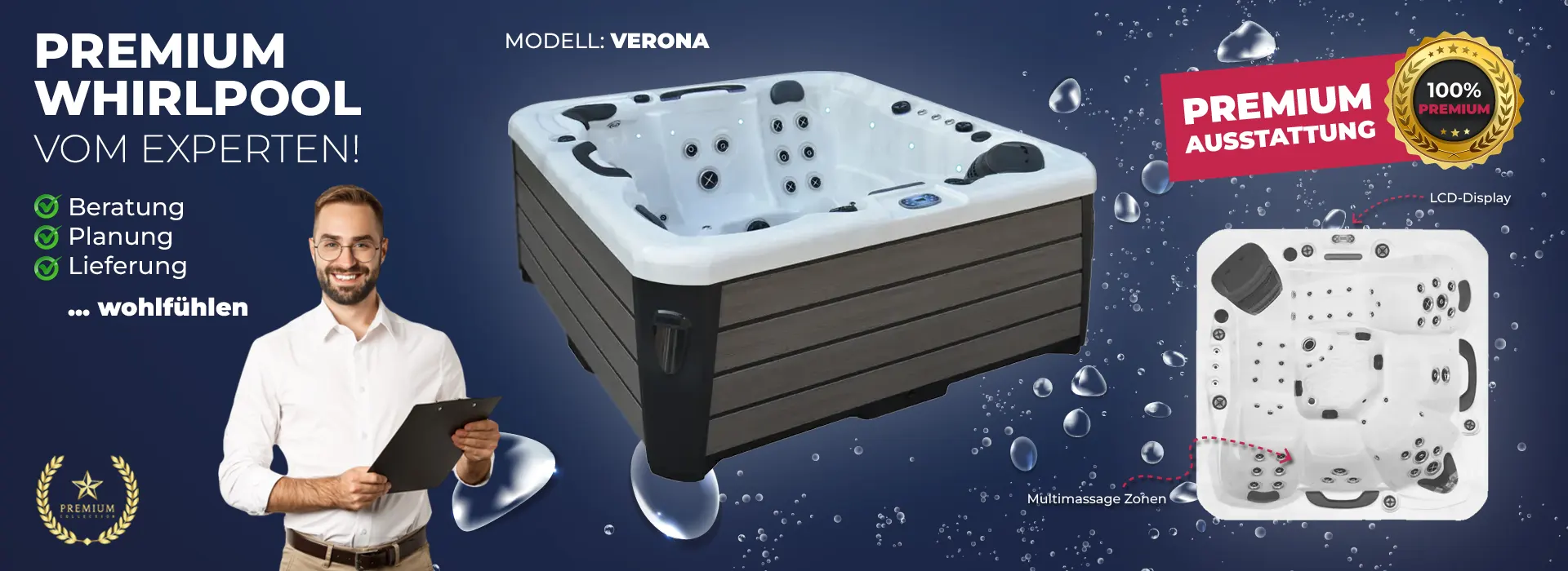 Outdoor Whirlpool Verona